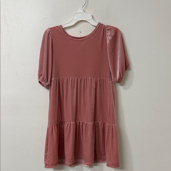 Old Navy Pink Tiered Dress - Picture 1 of 2